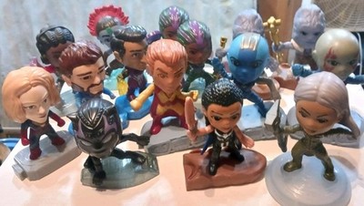 Lot of 15 pc McDonald s Marvel Heroes Avengers Happy Meal Toys 2019-2021 Figures