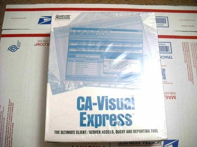 New CA-Visual Express 1.0 for win in retail sealed box 3.5'' HD full retail