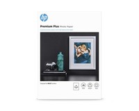 Hp Premium Plus Glossy Photo Paper-20 Sht/ A4(210 X 297Mm), 300Gsm, White Glossy