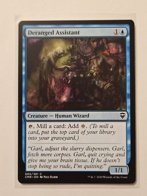 Deranged Assistant - 65 - Commander Legends - LP - Creature - C