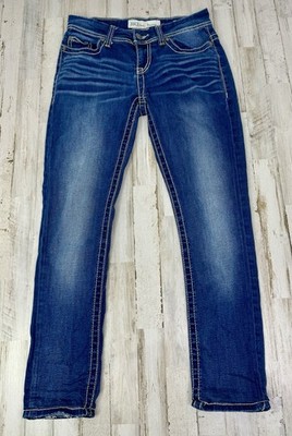 BKE Buckle Payton Straight Womens 30x29 Blue Denim Stretch