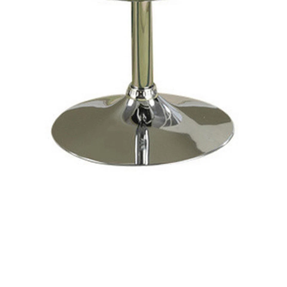 Juego de 2 taburete de bar estilo sillón Benjara con elevador de gas marrón y plateado Foto 4 de 4