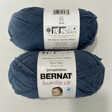 Bernat Bundle Up Yarn-Beluga - 2 Pack Free Shipping 