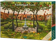 Puzzle 1500 pezzi "Castorland"-Patio -Jacek Yerka "Nuovo per 2026