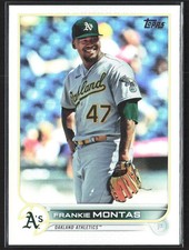 2022 Topps #512 Frankie Montas Rainbow Foil
