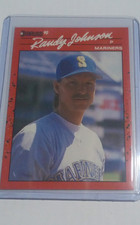 Donruss 1990 Randy Johnson #379 Seattle Mariners MLB Baseball Trading Card