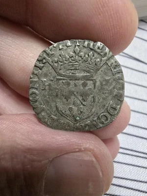 Douzain Henri II De Montpensier 1594 Trévoux Dombes - Photo 1/3