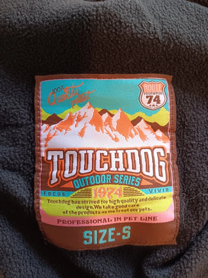 Chaqueta de Lluvia Touch Dog Tiburón Negro 70D Impermeable Cuerpo Completo Pequeña Serie Exterior Foto 4 de 4