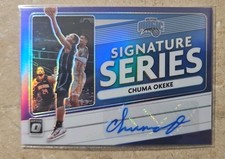 2020-21 Panini Donruss Optic - Signature Series Chuma Okeke #SS-CHU Holo...