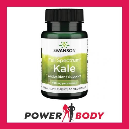 Swanson - Full Spectrum Kale, 400mg - 60 vcaps