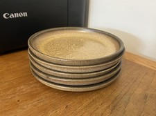 5x Denby Romany Tea / Side Plates  17cm Diameter VGC