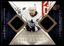 2007-08 SPx Winning Materials Markus Naslund Vancouver Canucks #WM-MN