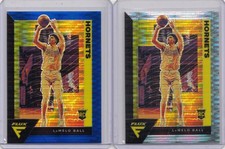 2 * LAMELO BALL * 2020-21 FLUX BLUE PULSAR REFRACTOR SUPER RARE  + PULSAR RC