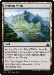 Evolving Wilds (186) Rivals of Ixalan Common