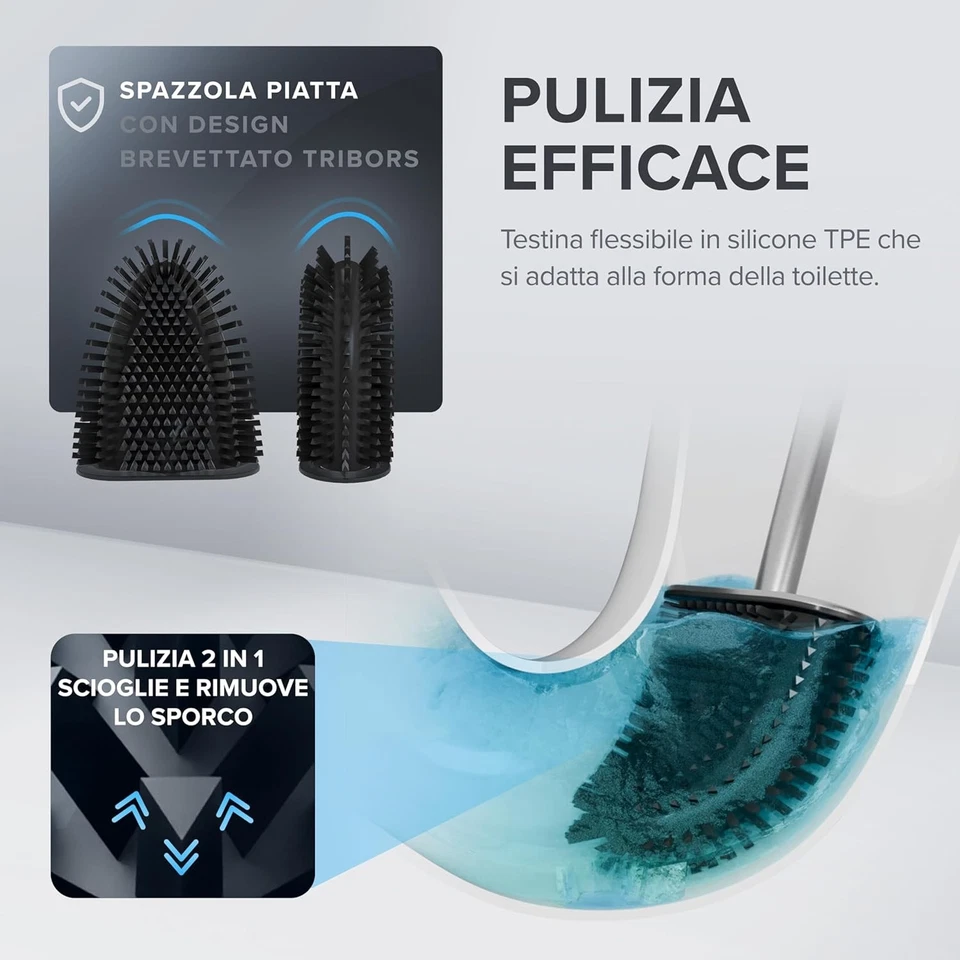 ovimar scopino Omofyr | argento | scopino in silicone | scopino con ventilazione - Immagine 3 di 4