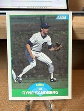 1989 Score Baseball MLB Ryne Sandberg Chicago Cubs Card #35