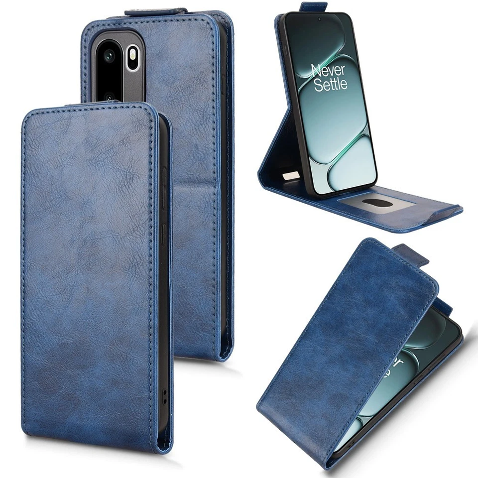 Flip Vertical PU Leather Case For OnePlus Nord 5 CE5 Ace 6 5 Racing Ultra 15R 15 - Image 2 of 4