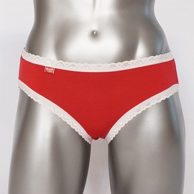 Sloggi Weekend Hipster print Damen Slip M005/R5 rot Baumwolle Cotton NEU