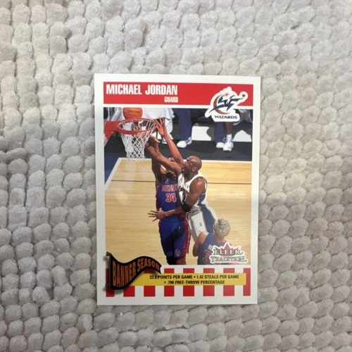 Fleer Tradition Michael Jordan Washington Wizards 2002-03 1st Season #270