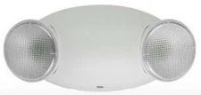 LED Emergency Exit Light Battery Backup, Adjustable 2 Heads, UL Listed - MaxLite