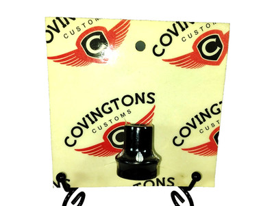 Covingtons Customs Heel Shift Eliminator, Dimpled, Black 1602-0513