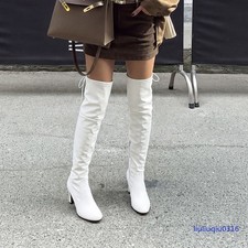 Women's Party Shoes Over The Knee Thigh High Boots High Heels Pumps Fashion Lady