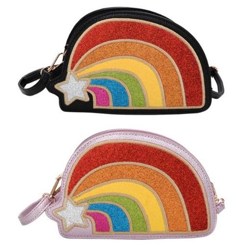 Bolso Cuadrado Pequeño Arco Iris Personalidad Literaria Wil1522 - Imagen 7 de 7
