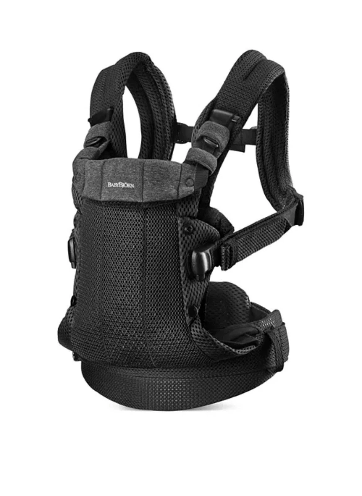 Baby Bjorn Harmony Carrier - Used - Mesh - Black - Multi. Positions up to 40lbs