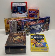 Bundle Lot of Assorted Board Games-SOLD AS IS, NEW/SEALED
