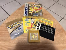 Pokémon Gold Version (Game Boy Color) - Boxed (Game, Scatola e Manuale)