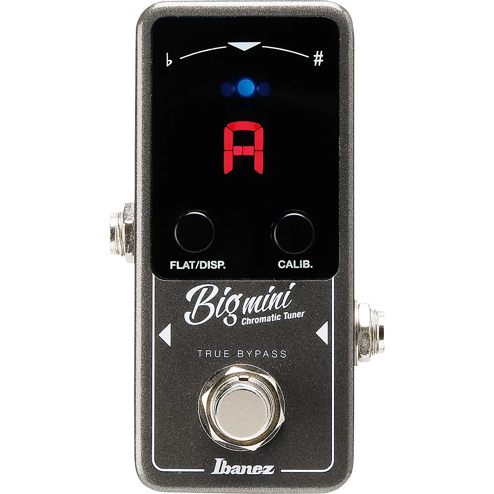 Ibanez BIGMINI Mini Chromatic Pedal Tuner Silver 9490₽