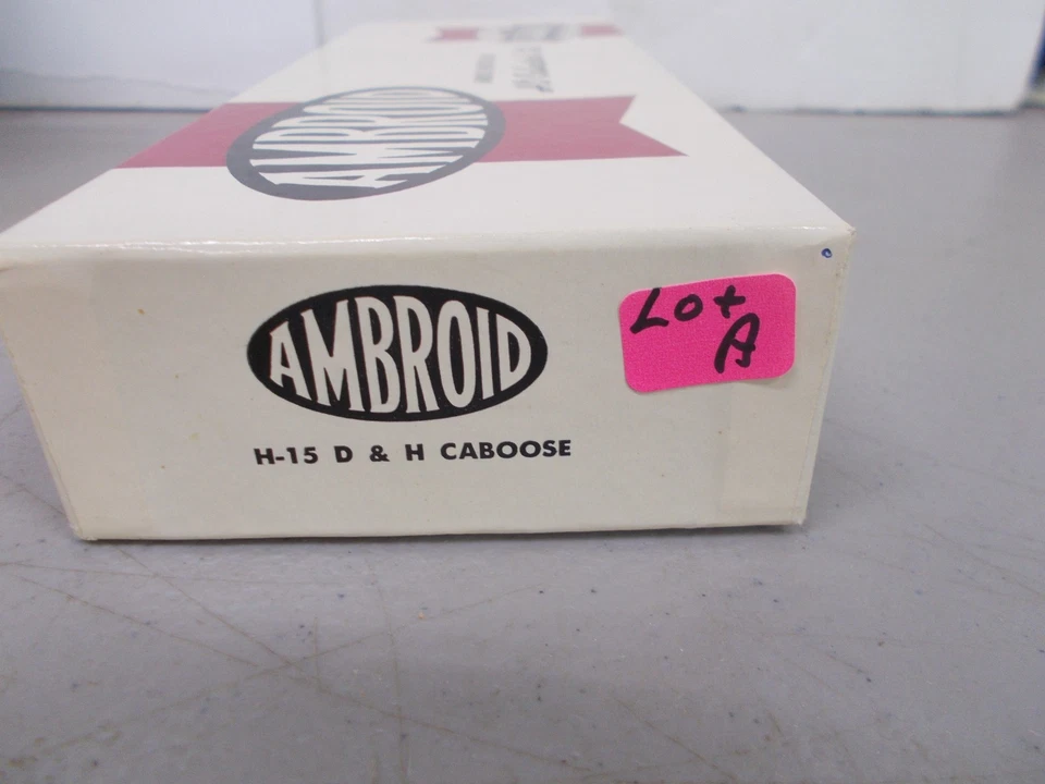 AMBROID # H-15 ~ D & H CABOOSE CAR KIT ~HO SCALE ~ LOT A - Image 4 of 4
