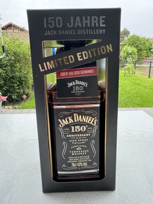 Jack Daniel`s 150th Anniversary Tennessee Whisky Limited Edition 700ml. 43% OVP