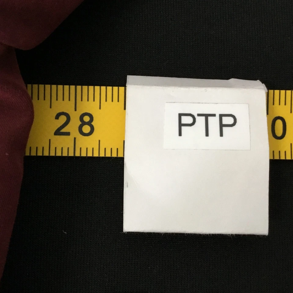 Abrigo de invierno Woman Within Plus 26W rojo oxidado acolchado forrado frente a presión con capucha cálido Foto 4 de 4