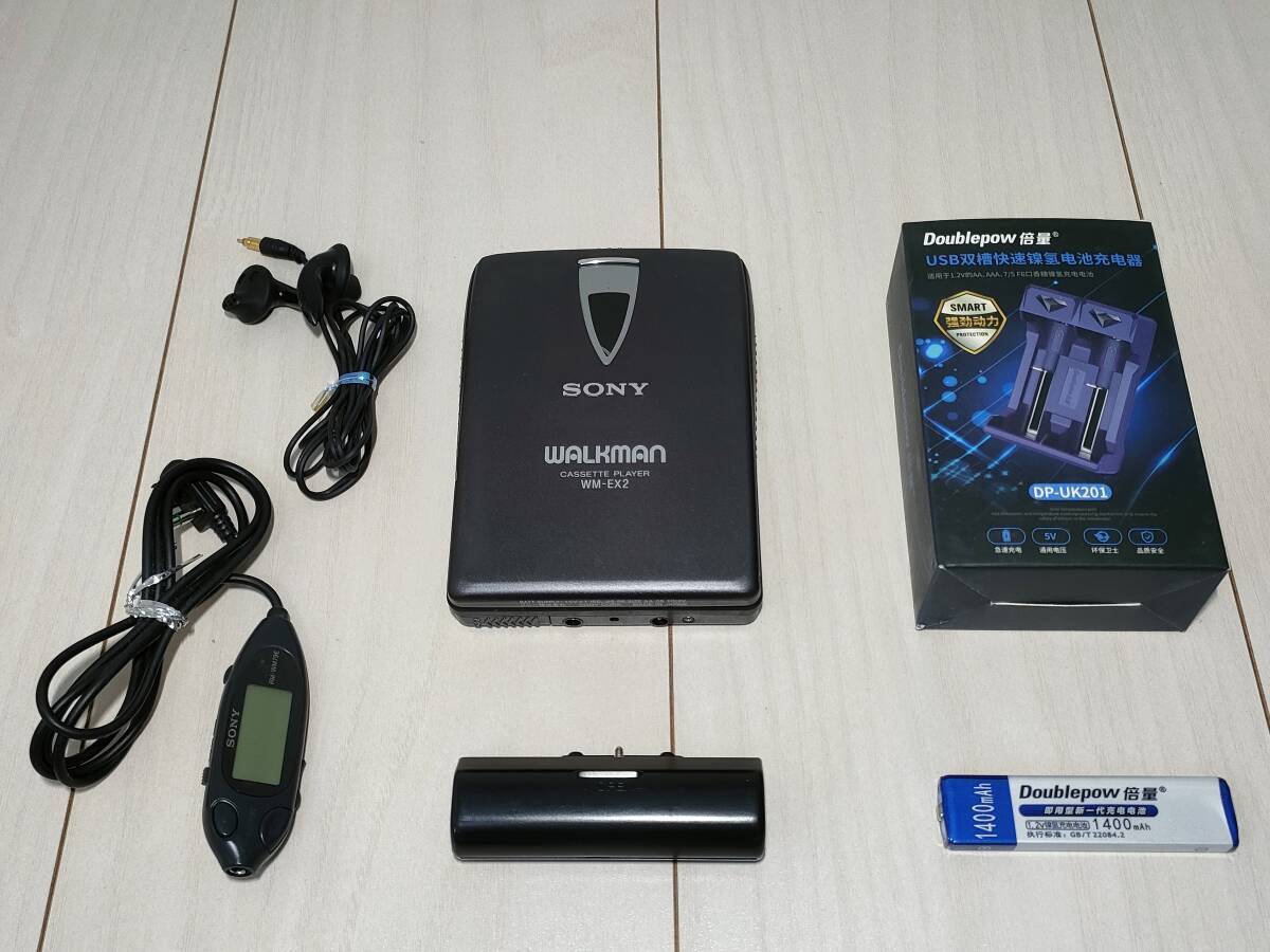ジャンク品】SONY ウォークマン WM-EX2 カセットプレーヤー