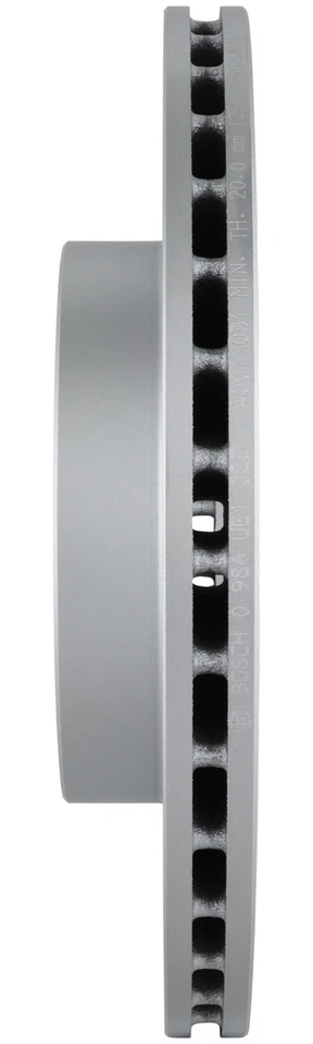 Rotor de freno de disco delantero Bosch QuietCast para Nissan Altima 1993-2001 Foto 4 de 4