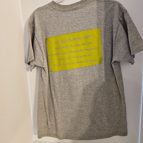 VTG JVC Jazz Festival 2002 Art T-Shirt L Miami New York VTG Y2K NWT - Picture 2 of 2