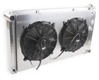 4-Row Radiator&Fan 1968-1972 71 Chevelle GTO Cutlass Lemans 5.7 7.4 7.5L 454 455