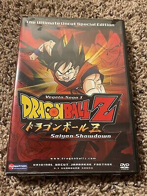 X2 Dragon Ball Z DVD Uncut Edition Vegeta Saga I and Sava 11