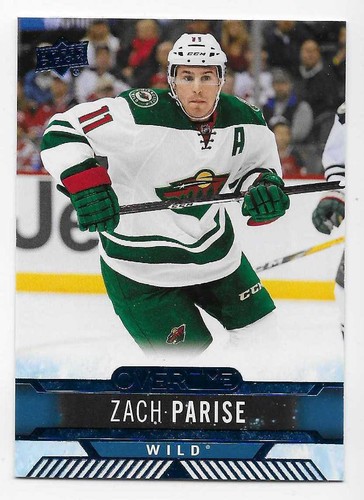 17/18 UPPER DECK OVERTIME BLUE PARALLEL Hockey (#1-180) U-Pick From List - Picture 8 of 68