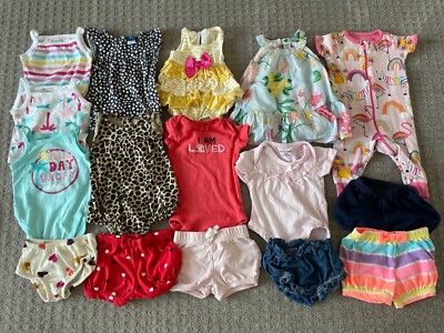 Baby girl spring/summer clothes bundle 0-3 months