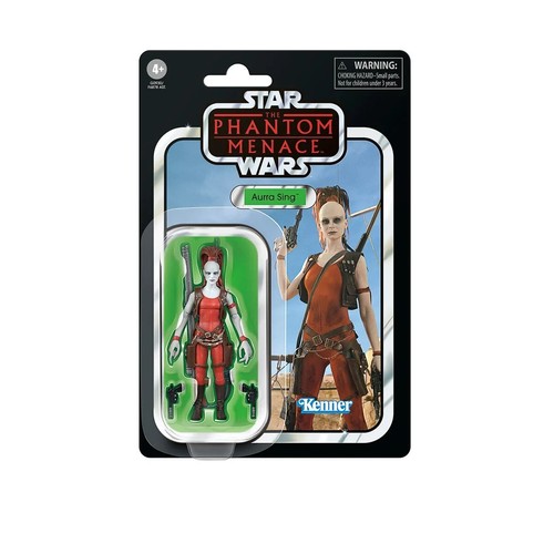 Figura de acción Hasbro 2025 Star Wars Vintage VC73R AURA SING ESCALA 3,75" - Imagen 2 de 20