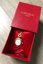 Coffret Montre Métal doré Femme FONTENAY Paris