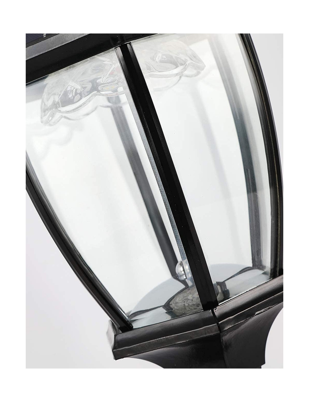 GYDZ Solar Post Lights Outdoor Solar Lamp Post Light for Gate Porch