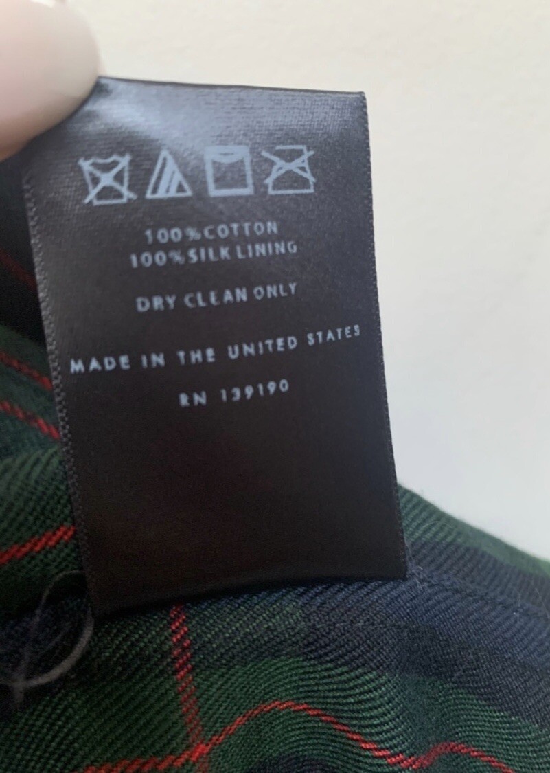 Rare FEAR OF GOD Mainline Third Collection Green Tartan Rare FEAR OF GOD Mainline Third Collection Green Tartan
