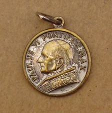 Medal Pielgrzyma - Papież Paweł VI - Katedra św. Piotra w Rzymie - (AA181)