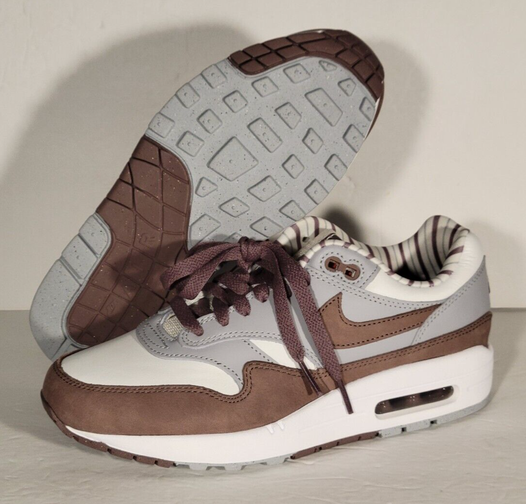 Nike Air Max 1 Premium Shima Shima 2023 White/Plum/Wolf Grey Men