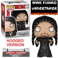 Funko Pop Wwe Undertaker Hooded Wrestling Figur - Serie 69 Elite Basic Wwf Wcw
