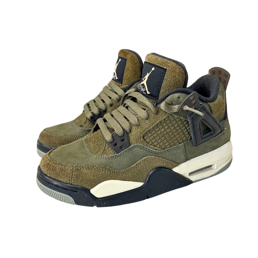Size 5y - Jordan 4 SE Retro Low Craft - Olive. Great condition
