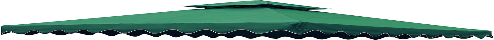 Gazebo Canopy Top Replacement 10x10 Canopy Cover Polyester 118x118 2 Tier New